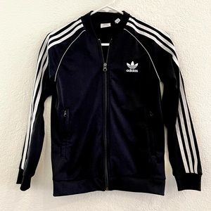 Adidas youth 11-12 zip up jacket